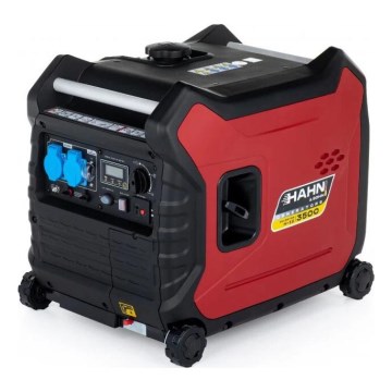 Hahn & Sohn 105412 - Petrol omvormer electric generator H IG 3000 3300W