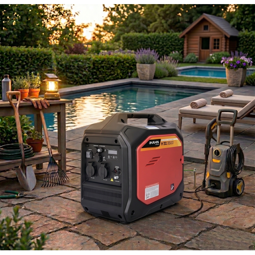 Hahn & Sohn 20059 - Benzinegenerator H IG 3500 3500W