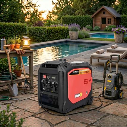 Hahn & Sohn 20062 - Benzine/LPG-stroomaggregaat H IG 4200 G ATS 4200/3800W