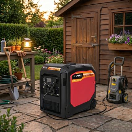 Hahn & Sohn 20086 - Benzine-/LPG-generator HIG 5500 G ATS 5500/5000W