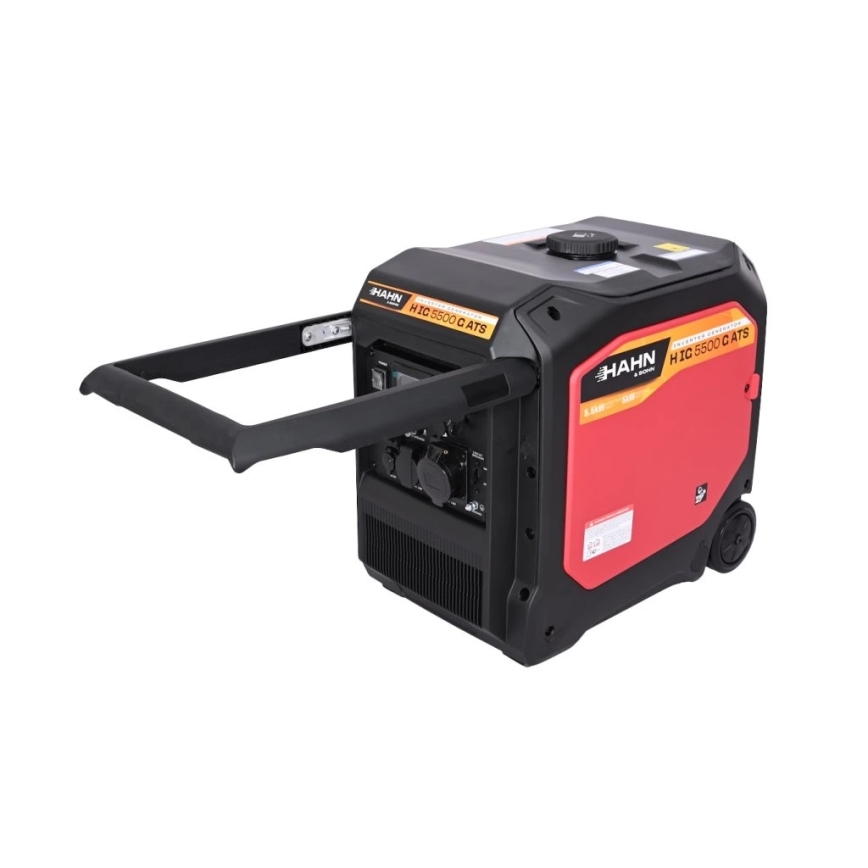 Hahn & Sohn 20086 - Benzine-/LPG-generator HIG 5500 G ATS 5500/5000W