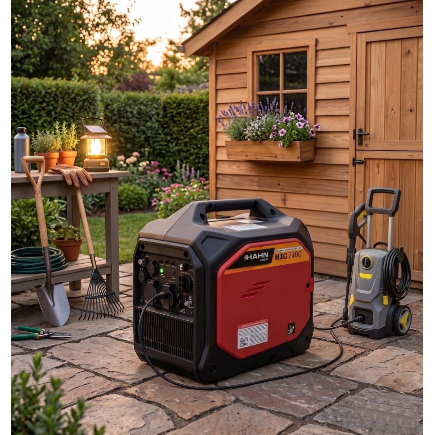 Hahn & Sohn 20095 - Benzinegenerator HIG 2400 2200W