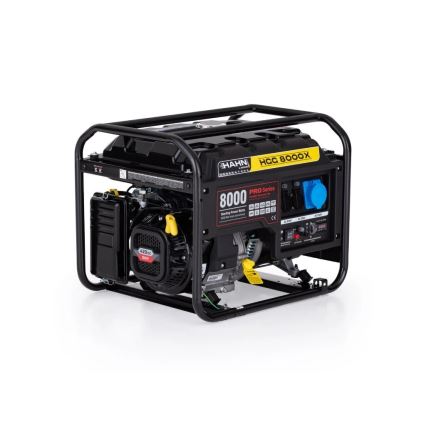 Hahn & Sohn 7410 - Benzine elektrische generator HGG 8000X 6500W