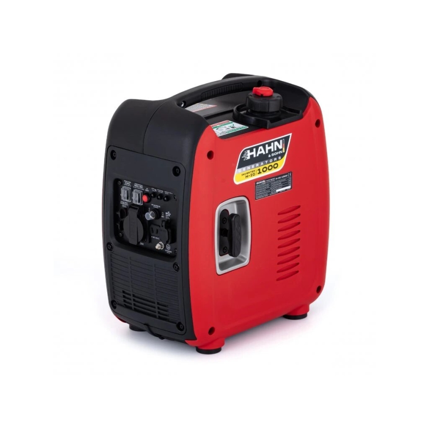 Hahn & Sohn 9175 - Petrol omvormer electric generator H IG 1000 1100W
