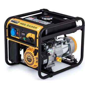 Hahn & Sohn 9176 - Benzine elektrische generator HGG 3100X AVR 3300W