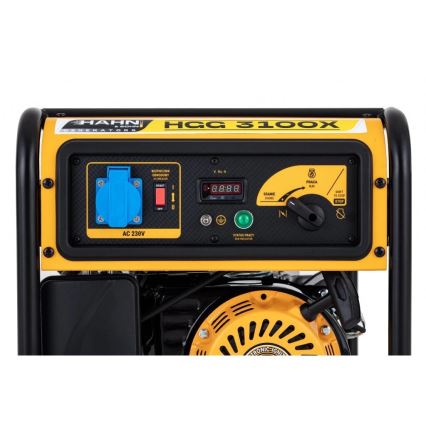Hahn & Sohn 9176 - Benzine elektrische generator HGG 3100X AVR 3300W