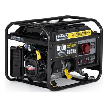 Hahn & Sohn 9177 - Benzine elektrische generator HGG 8000 X3 6500W