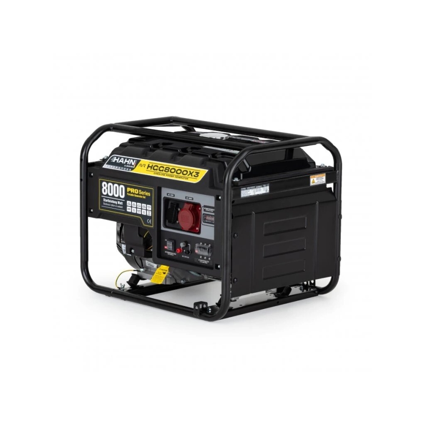 Hahn & Sohn 9177 - Benzine elektrische generator HGG 8000 X3 6500W