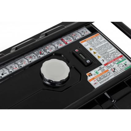 Hahn & Sohn 9177 - Benzine elektrische generator HGG 8000 X3 6500W