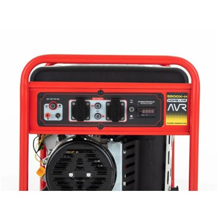 Hahn & Sohn 9178 - Benzine elektrische generator HGG 5500 X-H 5500W