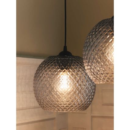 Halo Design 718436 - Hanglamp aan kabel NOBB 1xE27/40W/230V Ø 22 cm helder