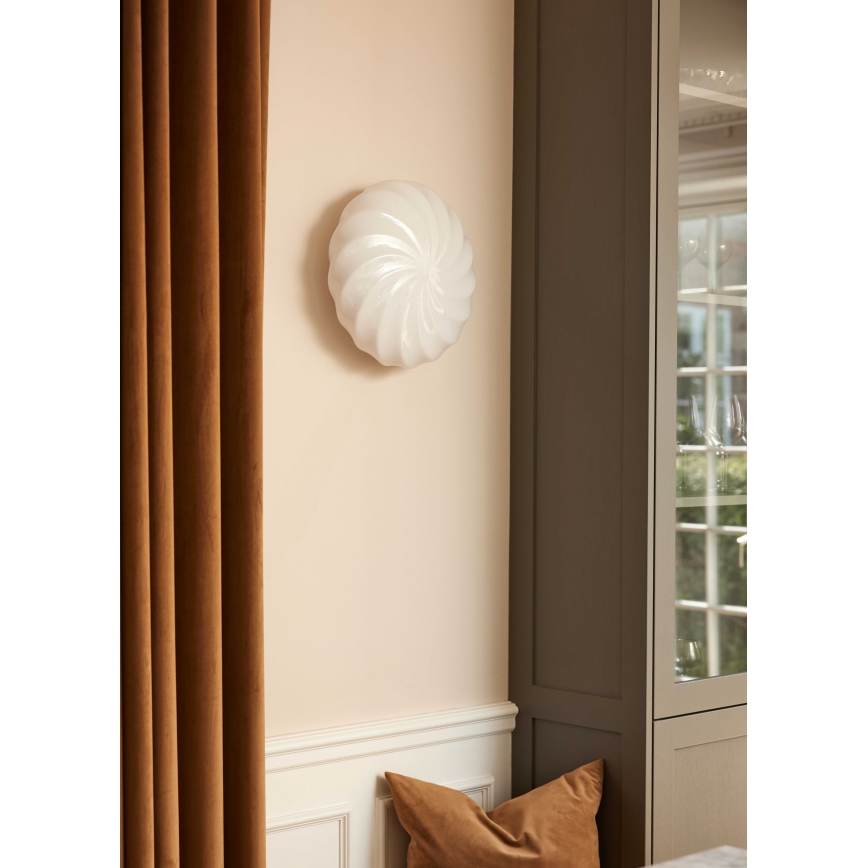 Halo Design 739547 - Wandlamp TWIST 3xG9/28W/230V Ø 35 cm wit/messing