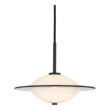 Halo Design 743582 - Hanglamp aan kabel ORBIT 1xG9/7W/230V Ø 24 cm wit/zwart/rookgrijs