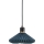 Halo Design 744060 - Hanglamp met snoer PARIS 1xG9/28W/230V Ø 24 cm blauw/messing/eiken