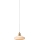 Halo Design 744091 - Hanglamp aan snoer PARIS 1xE14/40W/230V pr. 24 cm crème/messing/eiken