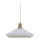 Halo Design 744169 - Hanglamp aan kabel PARIS 1xE27/60W/230V Ø 40 cm wit/messing/eiken