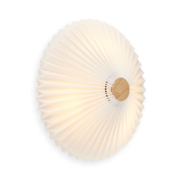 Halo Design 745098 - Wandlamp PARIS 4xG9/28W/230V Ø 50 cm wit/messing/eiken