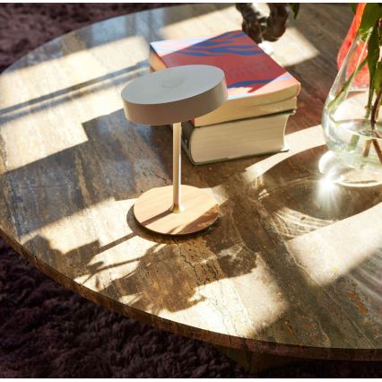 Halo Design 745760 - LED dimbare oplaadbare tafellamp ON THE MOVE LED/2,5W/4000 mAh wit/hout