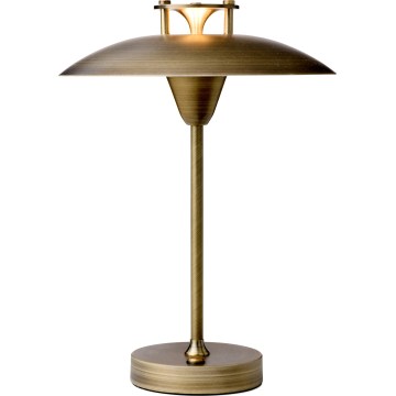 Halo Design 746149 - LED-dimbare oplaadbare buitentafellamp MINI STEPP LED/1,8W/1600 mAh IP44 messing