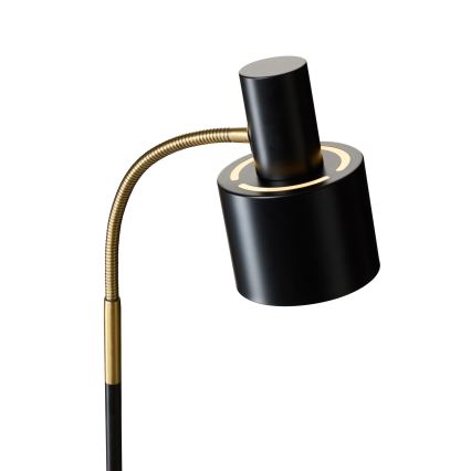 Halo Design 746866 - Vloerlamp VOGUE 1xE27/40W/230V zwart/messing