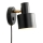 Halo Design 746880 - Wandspot VOGUE 1xE27/40W/230V zwart/messing