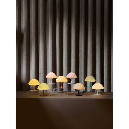 Halo Design 746996 - Tafellamp CANDY MINI MUSH 1xG9/25W/230V Ø 17 cm wit