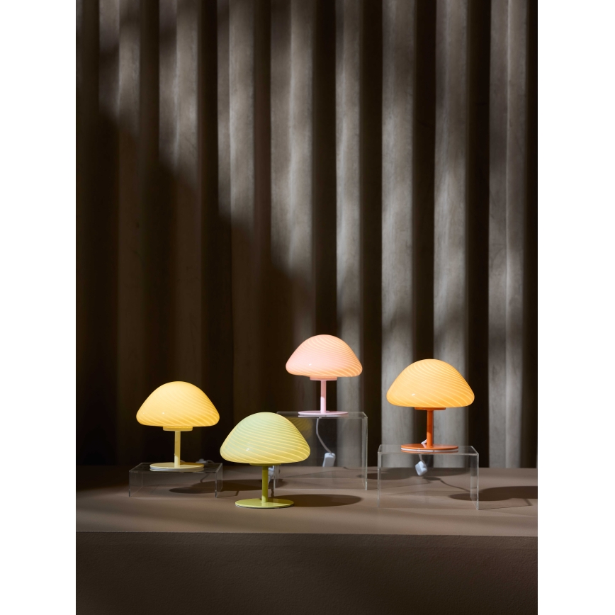 Halo Design 747047 - Tafellamp CANDY MINI MUSH 1xG9/25W/230V Ø 17 cm roze