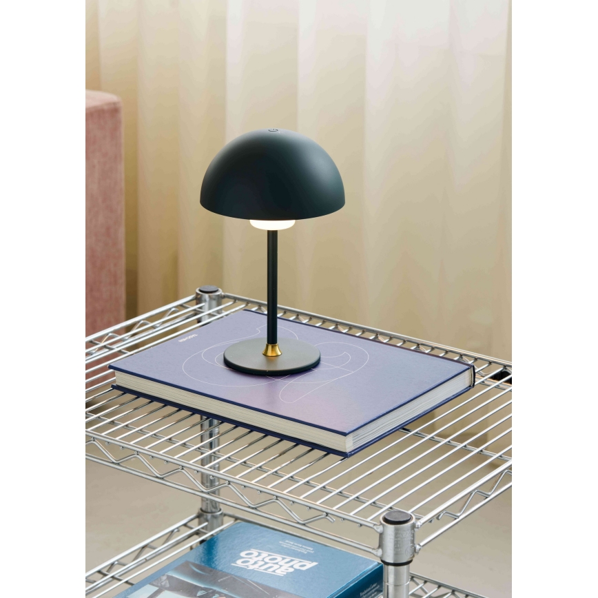 Halo Design 747580 - LED dimbare oplaadbare tafellamp MOON LIGHT LED/2,7W/2600 mAh groen