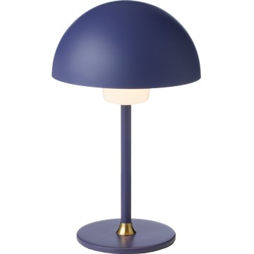 Halo Design 747603 - Dimbare oplaadbare LED-tafellamp MOON LIGHT LED/2,7W/2600 mAh blauw