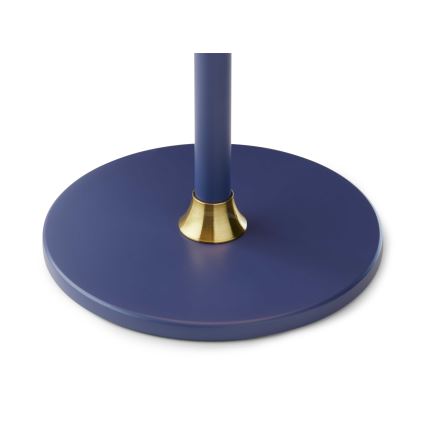 Halo Design 747603 - Dimbare oplaadbare LED-tafellamp MOON LIGHT LED/2,7W/2600 mAh blauw