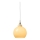 Halo Design 748006 - Hanglamp aan kabel TOSCANA 1xE27/40W/230V Ø 27 cm beige/messing