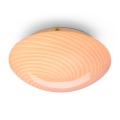Halo Design 748709 - Plafondlamp CANDY 1xE27/40W/230V Ø 30 cm roze