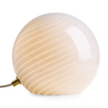 Halo Design 748785 - Tafellamp CANDY 1xE14/25W/230V Ø 20 cm crème