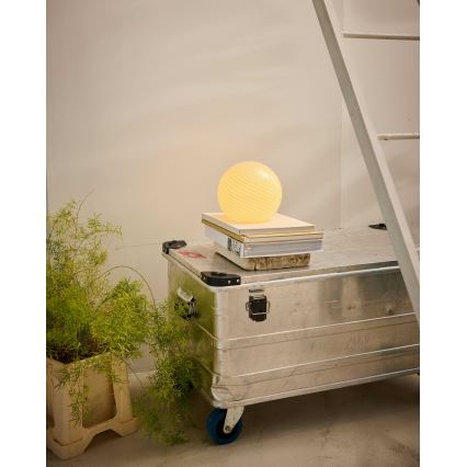 Halo Design 748808 - Tafellamp CANDY 1xE14/25W/230V Ø 20 cm beige