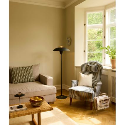 Halo Design 748976 - Vloerlamp STEPP 1xE27/28W/230V zwart/messing