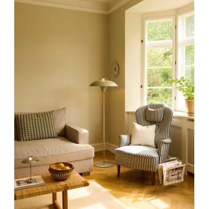 Halo Design 748990 - Vloerlamp STEPP 1xE27/28W/230V beige/messing