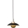 Halo Design 749034 - STEPP dimbare hanglamp aan kabel, LED/12W/230V, Ø 24 cm, zwart/messing
