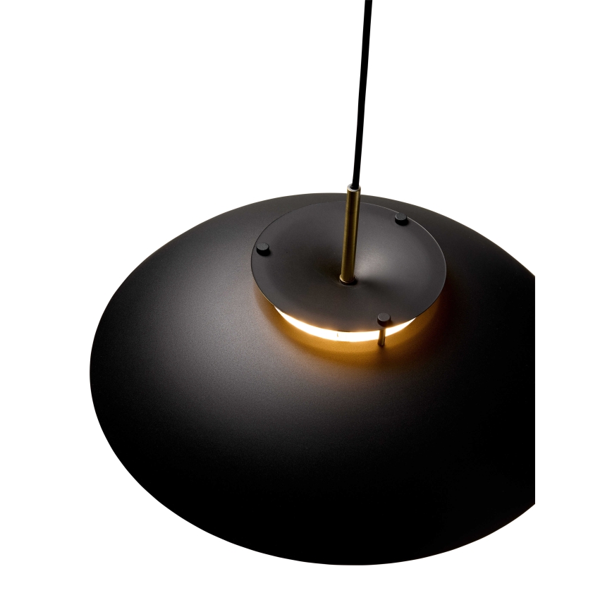 Halo Design 749102 - Dimbare LED-hanglamp aan kabel STEPP LED/24W/230V Ø 46 cm zwart/messing