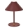 Halo Design 800834 - Dimbare oplaadbare buitentafellamp HYGGE LED/3W/4000 mAh IP54 bordeaux