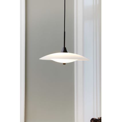 Halo Design 991300 - Hanglamp aan kabel BARONI 2xG9/18W/230V Ø 40 cm wit/zwart