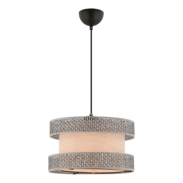 HALO Hanglamp 1xE27/60W/230V beige/grijs