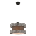 HALO Hanglamp 1xE27/60W/230V bruin/grijs