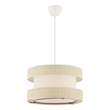 HALO Hanglamp 1xE27/60W/230V crèmekleurig