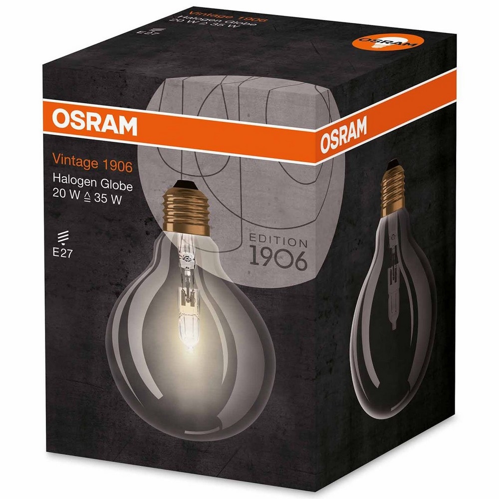 Halogeenlamp VINTAGE E27/20W/230V 2700K - Osram | Lampenmanie