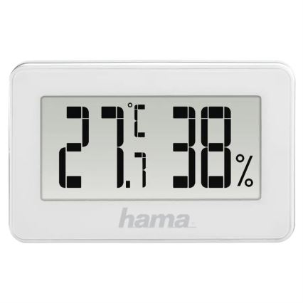 Hama - Binnenthermometer met vochtigheidsmeter 1xCR2025 wit