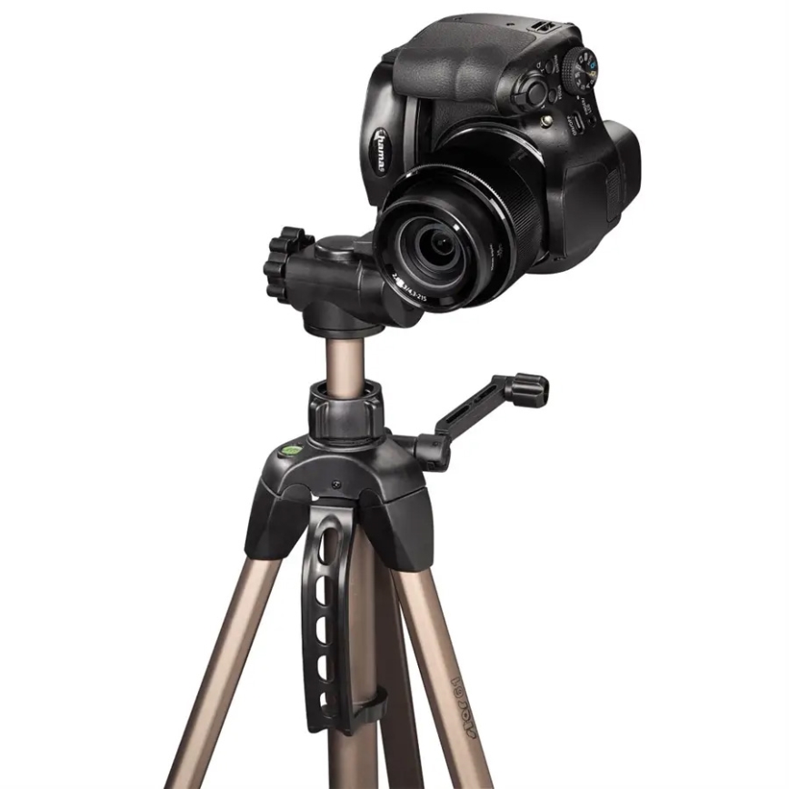 Hama - Camerastatief 153 cm beige/zwart