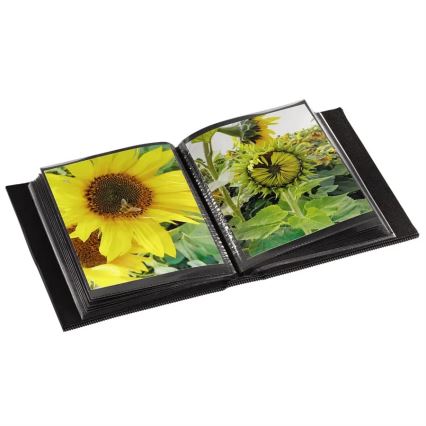 Hama - Fotoalbum 13,5x17 cm 100 pagina's zwart