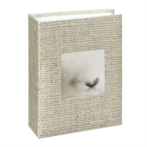 Figuur Smelten Gelukkig is dat Hama - Fotoalbum 13x16,5 cm 100 pagina's beige | Lampenmanie