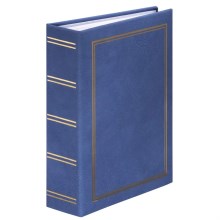 Hama - Fotoalbum 15,5x20,5 cm 100 pagina's blauw