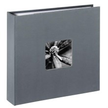 Hama - Fotoalbum 22,5x22 cm 80 pagina's grijs